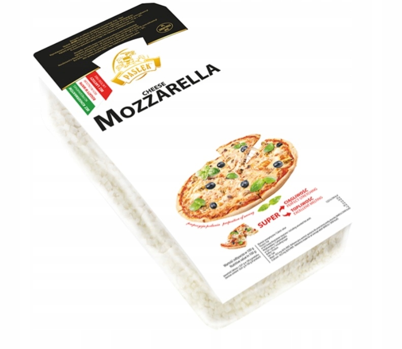 Mozarella Bongrain Food Service Pastety Obsahují 2 kg