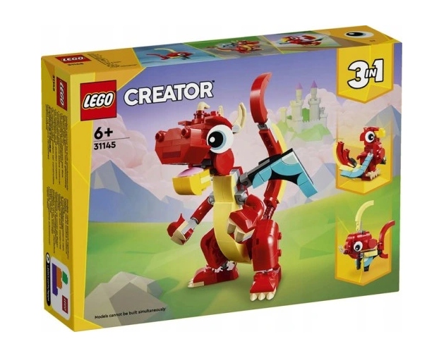 LEGO Creator 3 w 1 311450 Czerwony smok Creator 3w1
