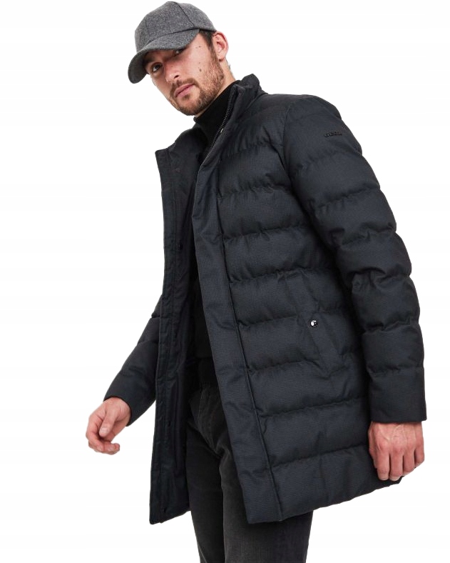 Geox Prošívaná Tmavě Modrá Pánská Bunda 52 6BB