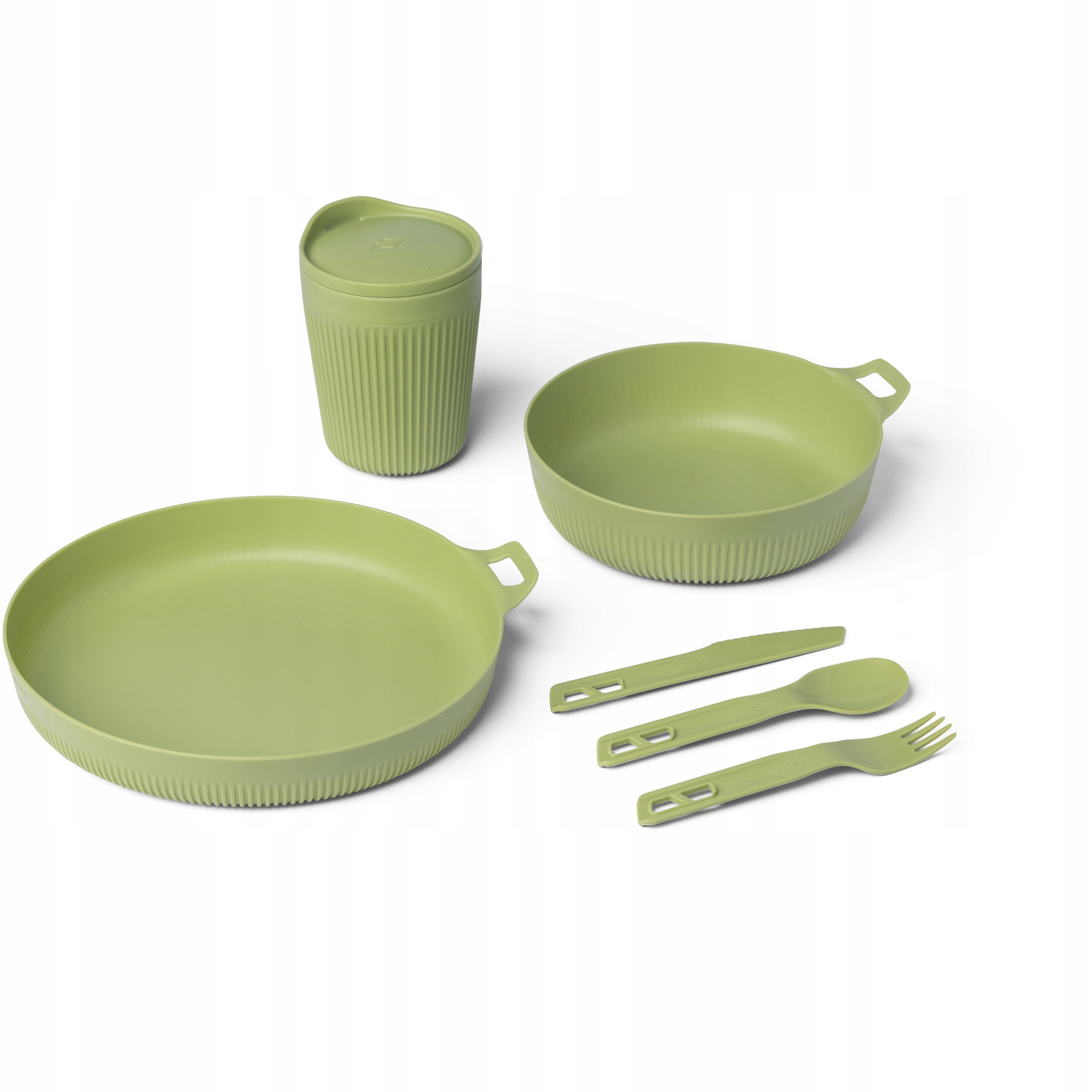 Sada nádobí Sea to Summit Horizon Dinnerware 6 ks zelená