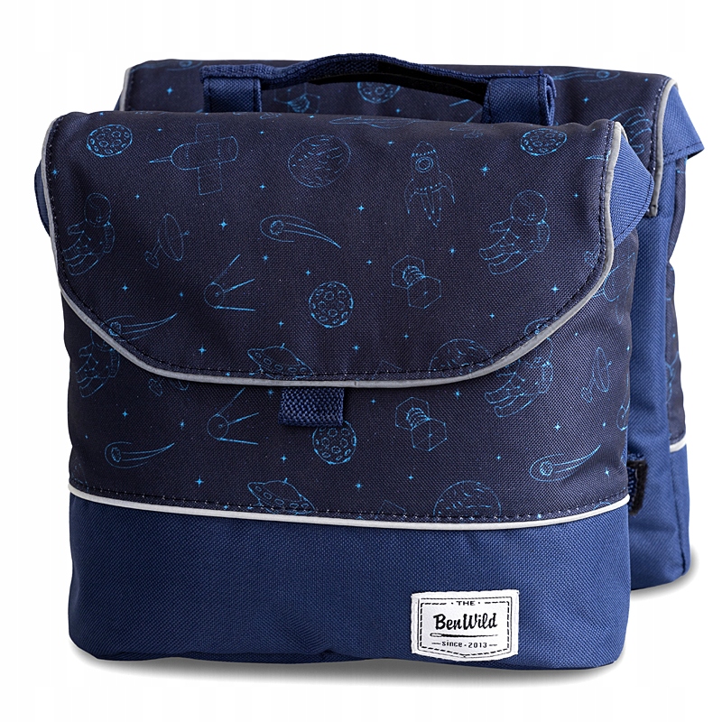 Podwójna Sakwa Rowerowa na bagażnik rowerowy dla Dzieci Torba na rower