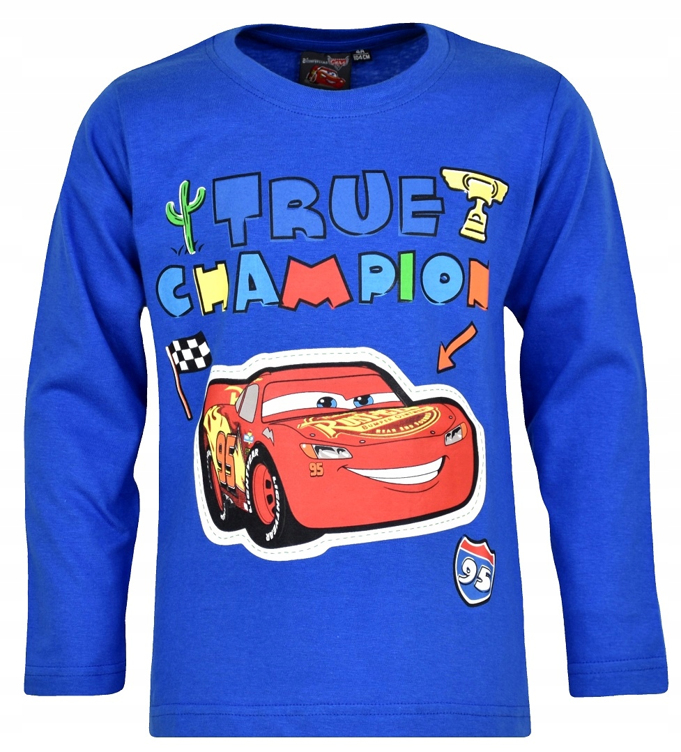 

Auta Zygzak Mcqueen bluzka t-shirt długi rękaw 128