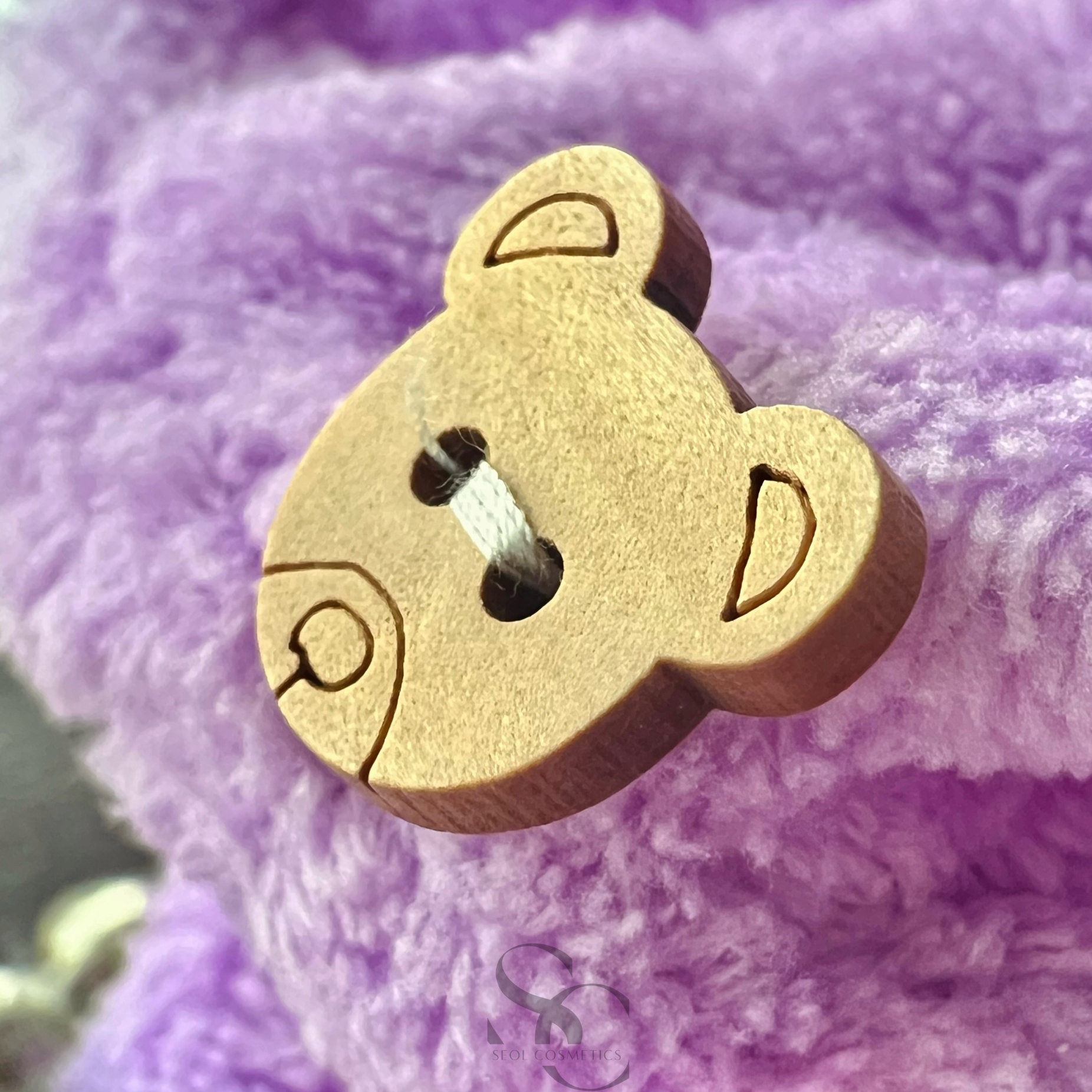 Turban do włosów ręcznik z mikrofibry do suszenia fioletowy SEOL Cosmetics Marka inna marka