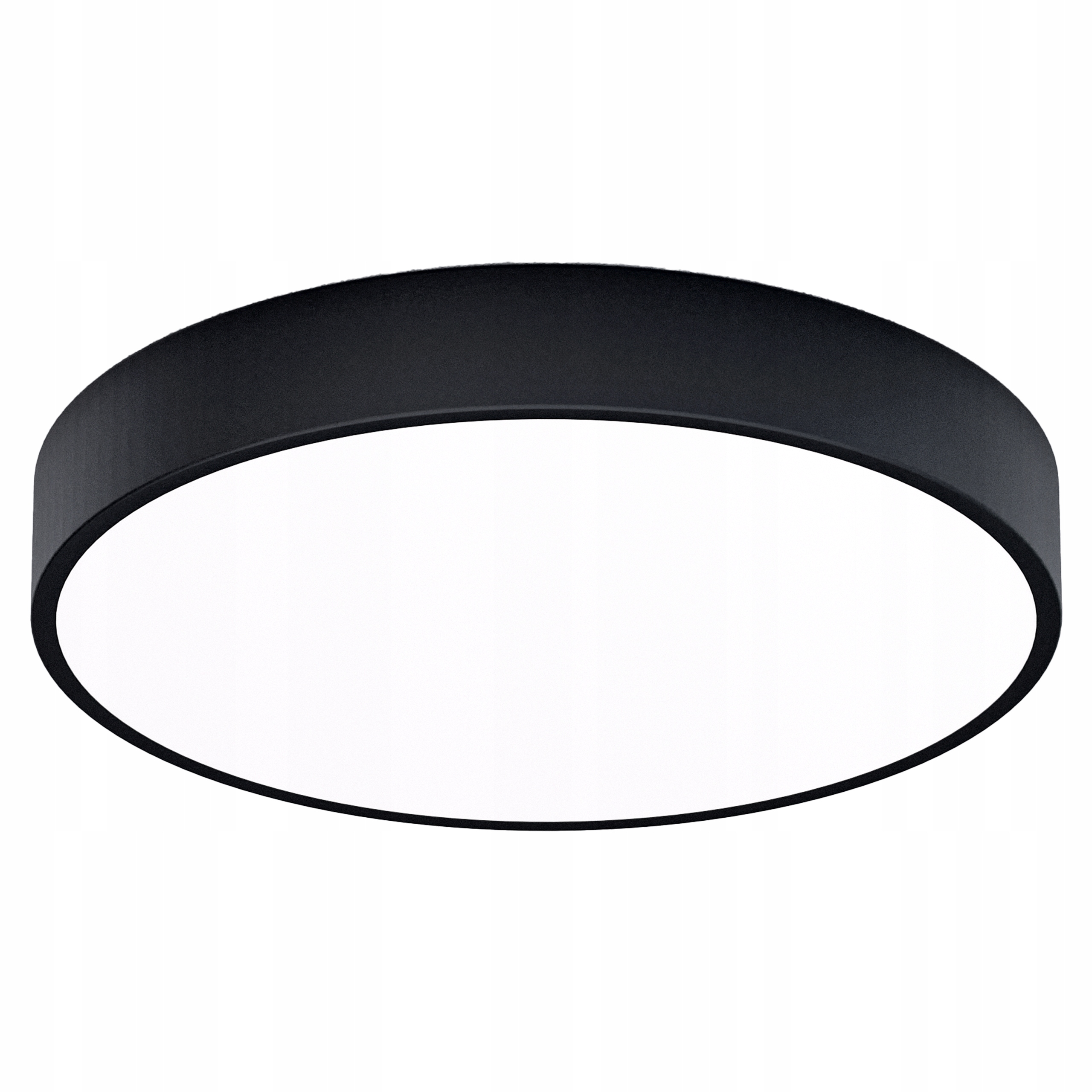 Plafon Led Sufitowy Lampa Sufitowa Panel Natynkowy Okrągły Czarny 30W 40cm
