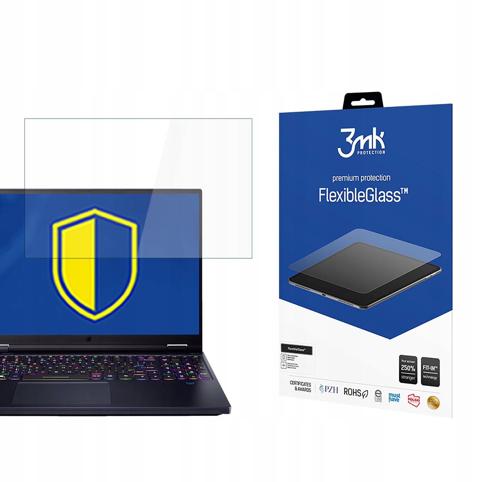 Hybridní Sklo pro Predator Helios PH16-72-983T 3mk FlexibleGlass