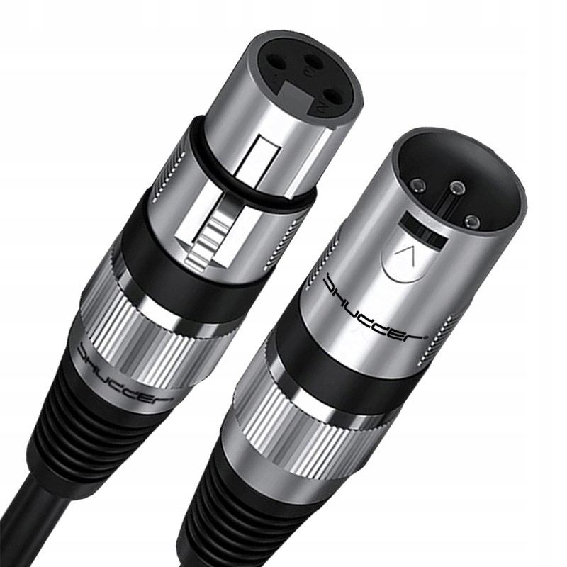 Kabel Xlr 20 m Shudder Hq bavlna měď Ofc Premium kvalita
