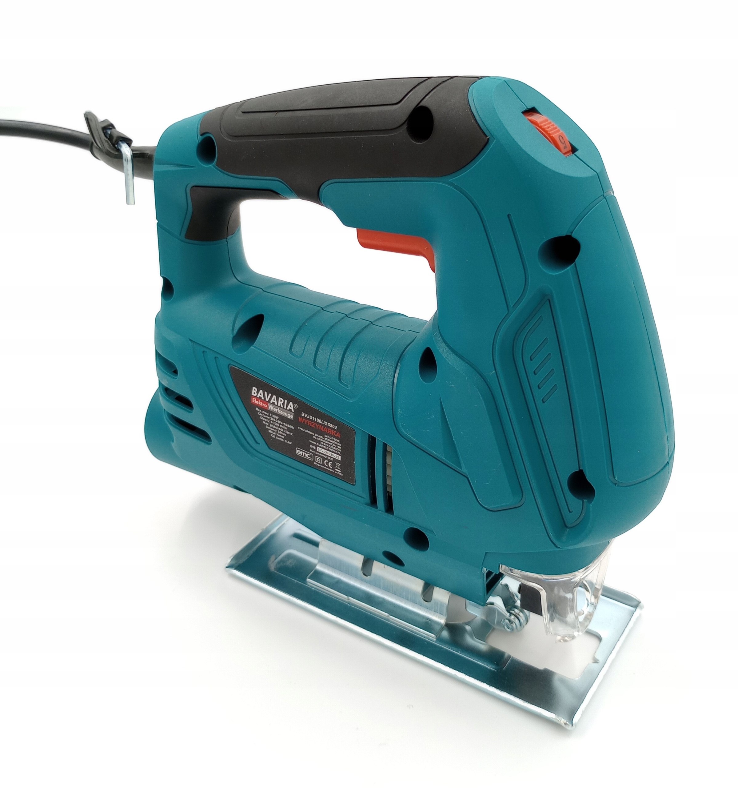 WYRZYNARKA PRZECINARKA PIŁA DO DREWNA + 11 NOŻY BAVARIA Seria BVJS