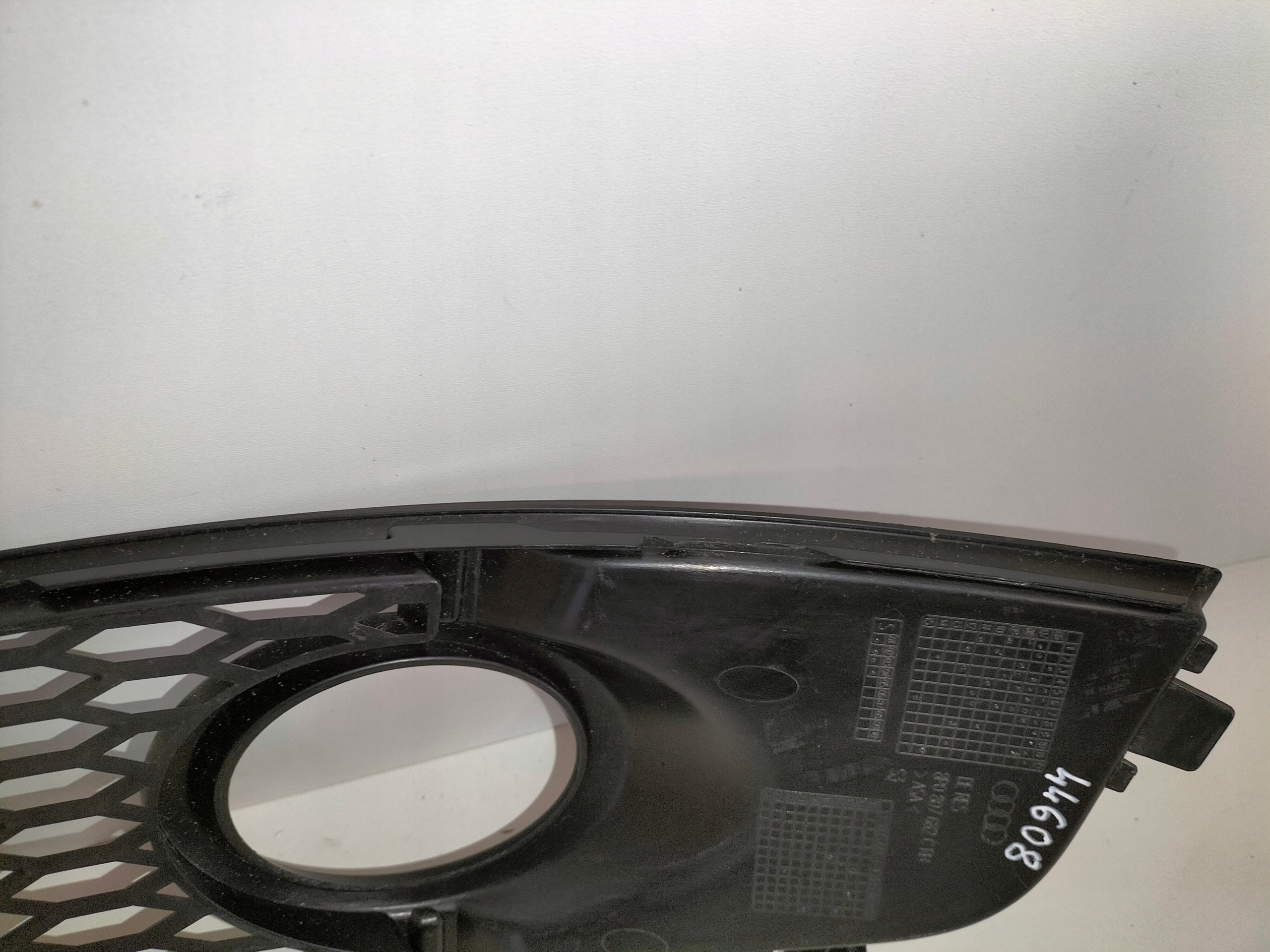 grille grid of a bumper front right AUDI A3 S3 8P 07-08