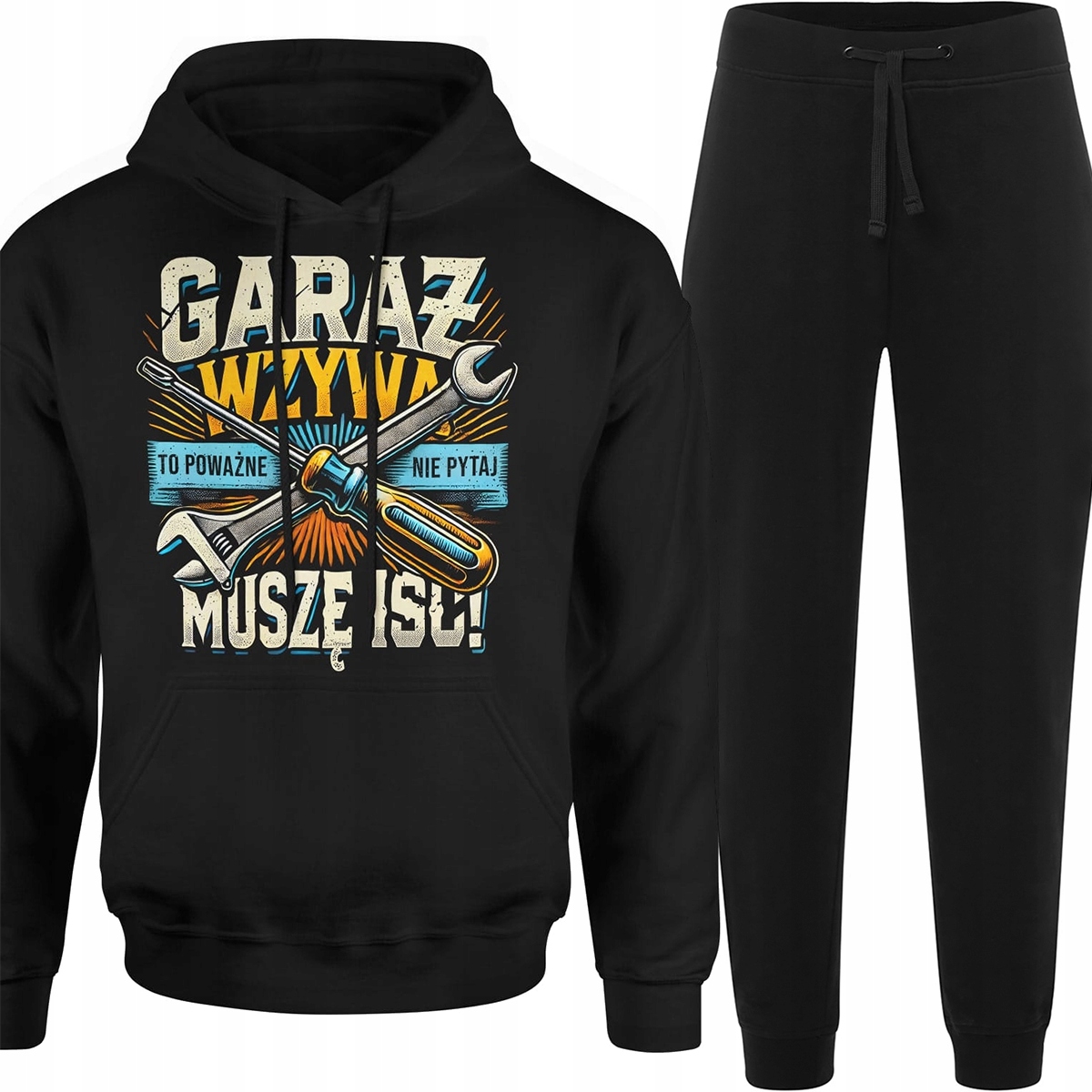 Teplákovka Pánský Komplet Pánské Tepláky Pánská Mikina Dárek Pro Mechanika