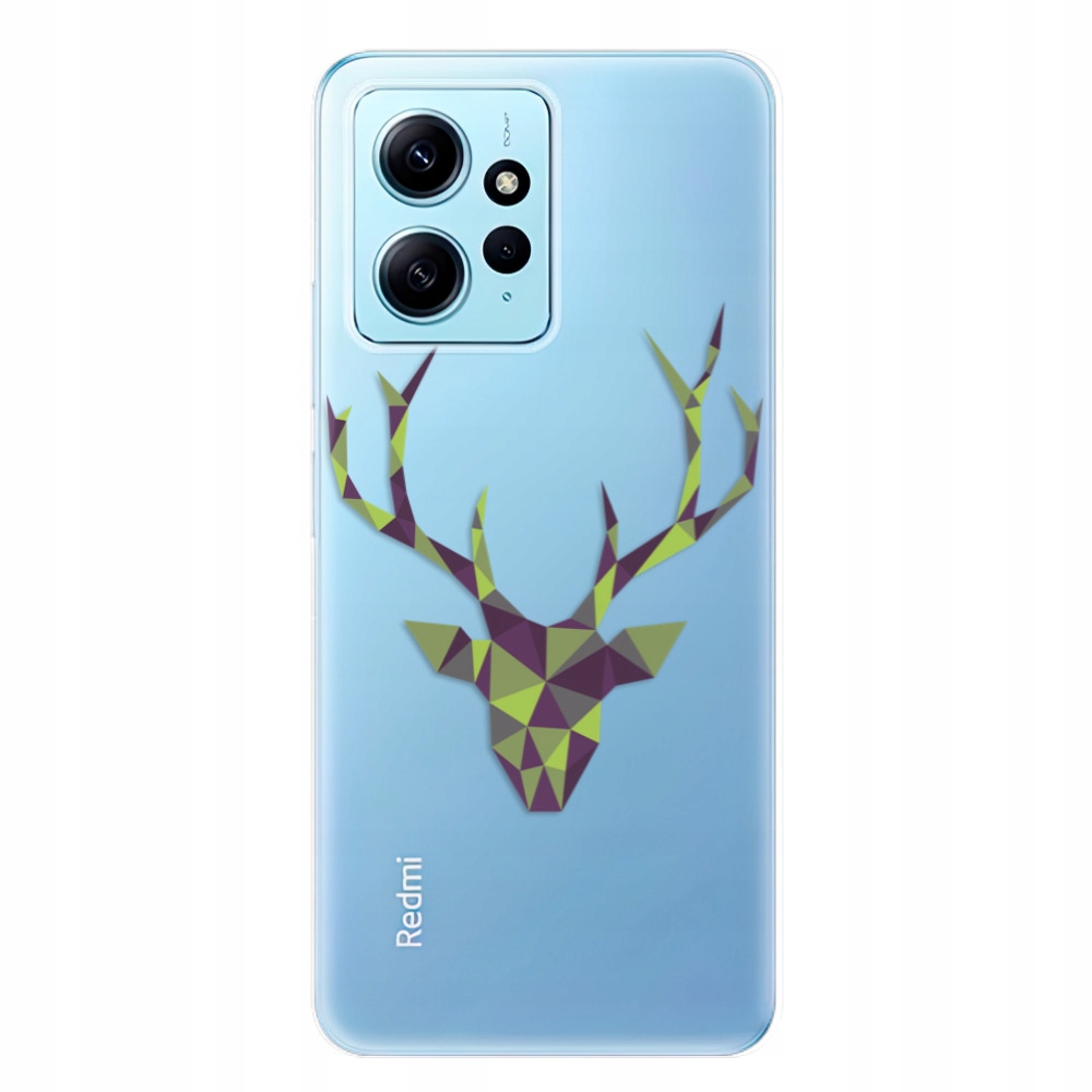 Silikonowe etui iSaprio Deer Green do Xiaomi Redmi Note 12 5G