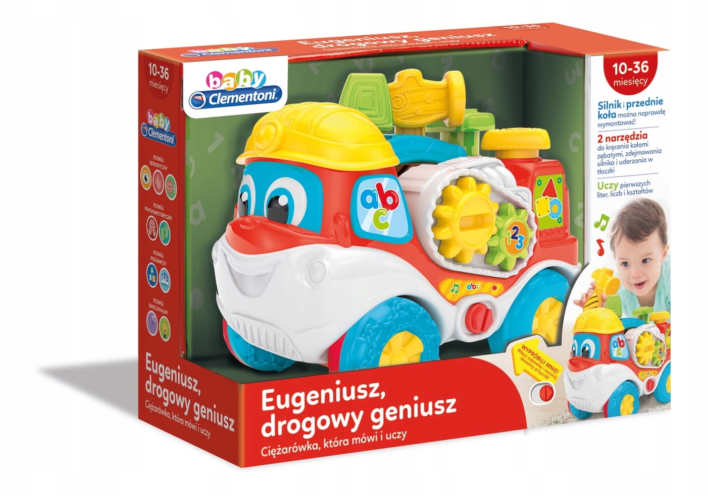 

Eugeniusz Drogowy Geniusz Clementoni 50110