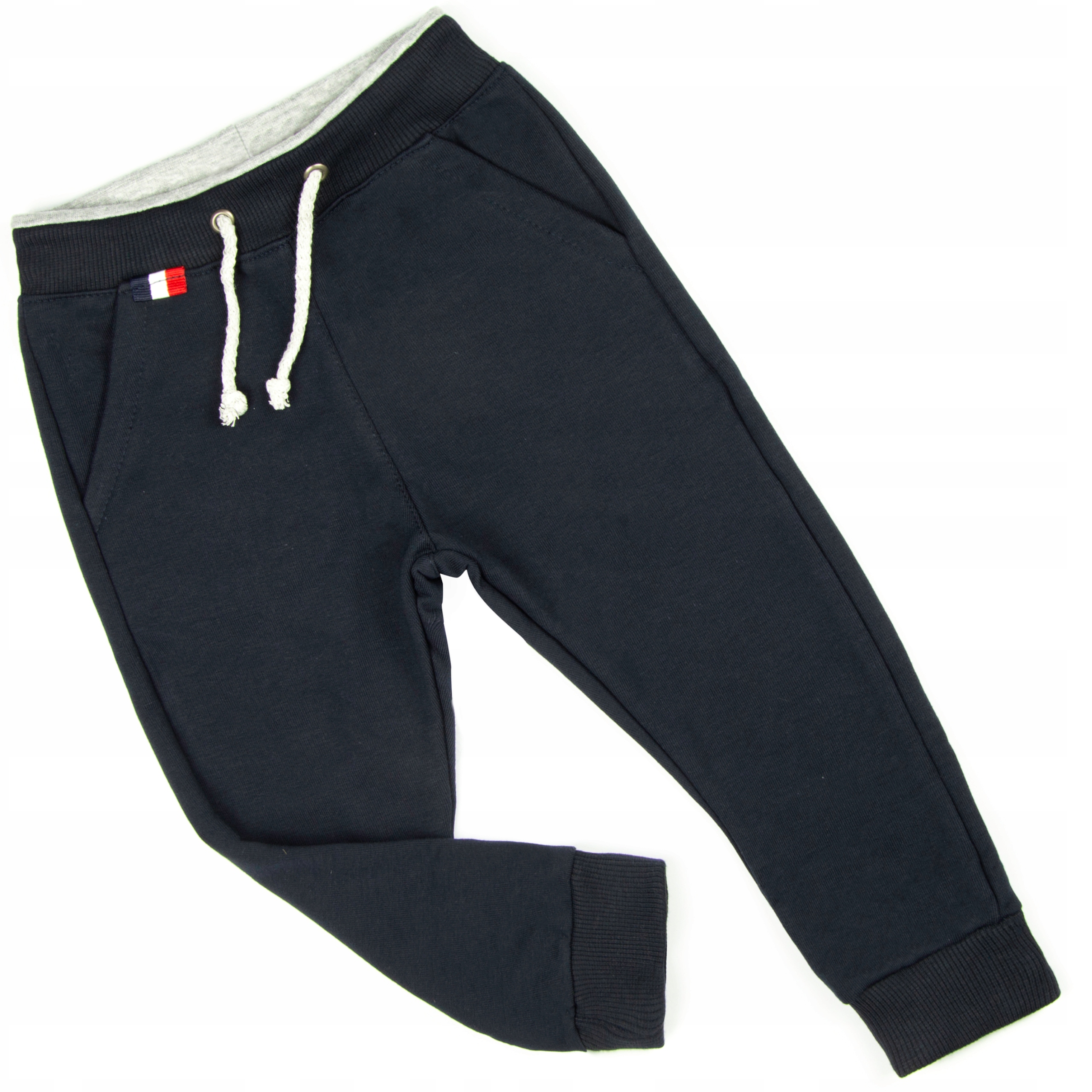 SPODNIE DRESOWE granatowe Z REGULACJĄ TĘGOŚCI 104