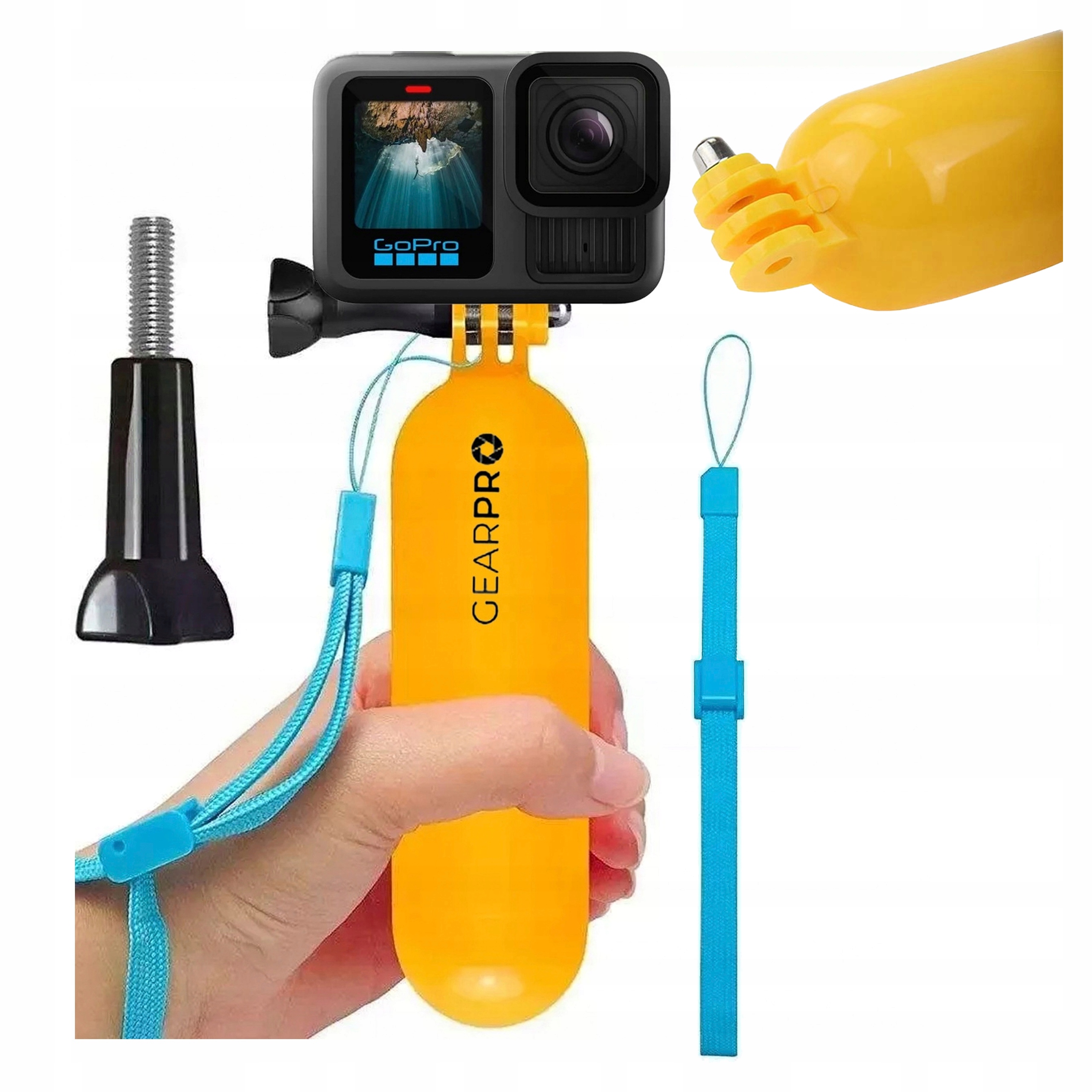 Vztlakový Plovák Bobber Bojka Pro Gopro 13 12 11 10 9 8 7 Hero 2024 Dji