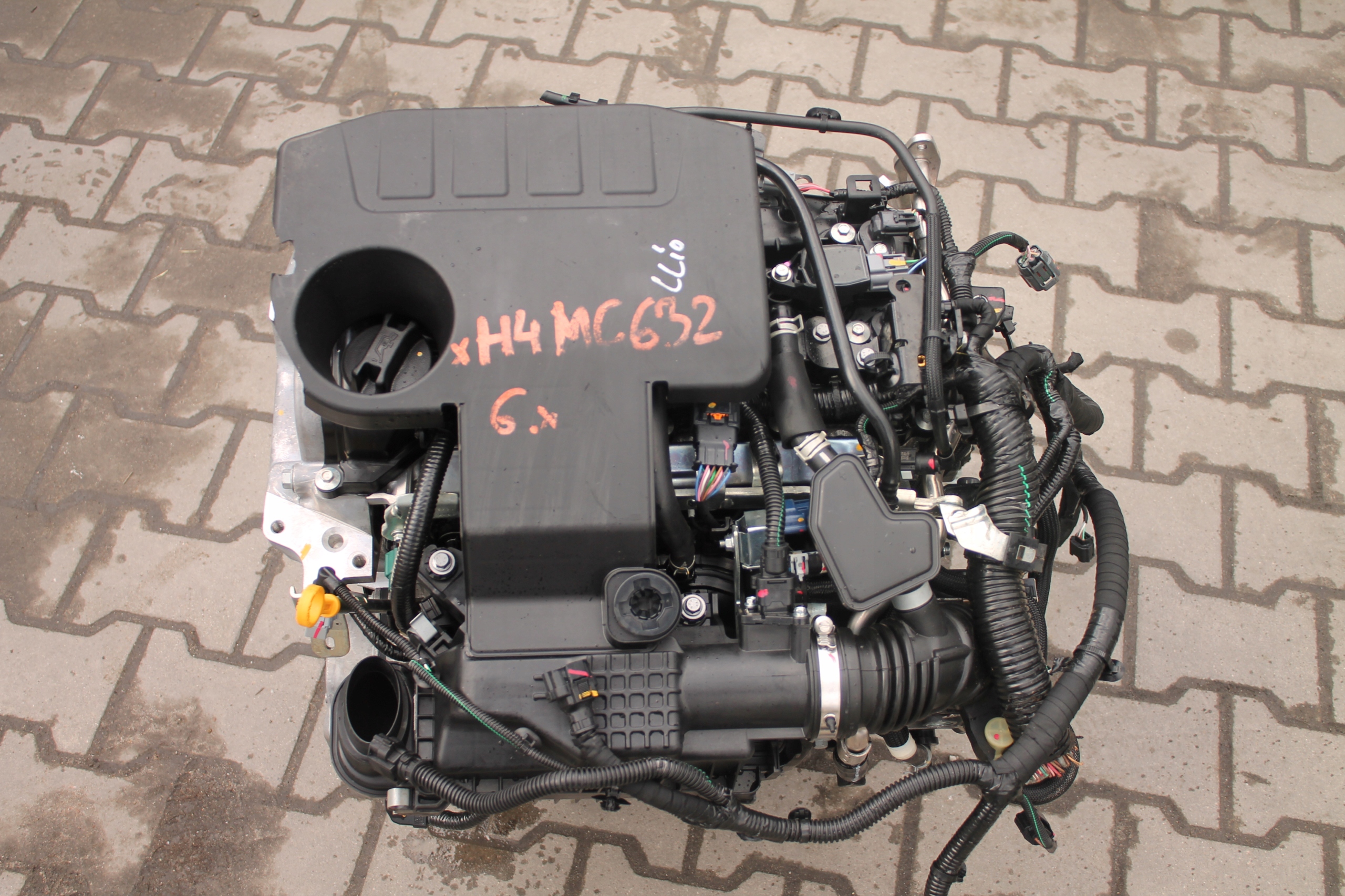 engine complete RENAULT CLIO H4MC632 2TYSKM