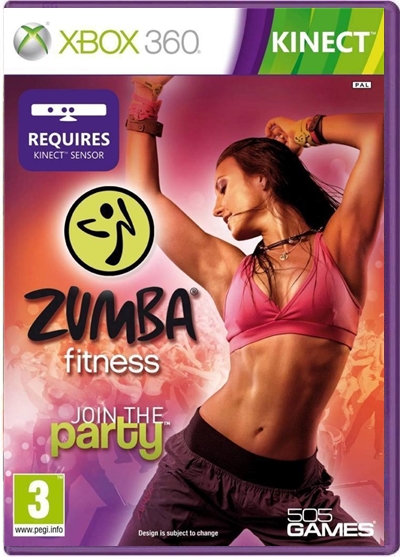 ZUMBA FITNESS JOIN THE PARTY XBOX 360 Kinect