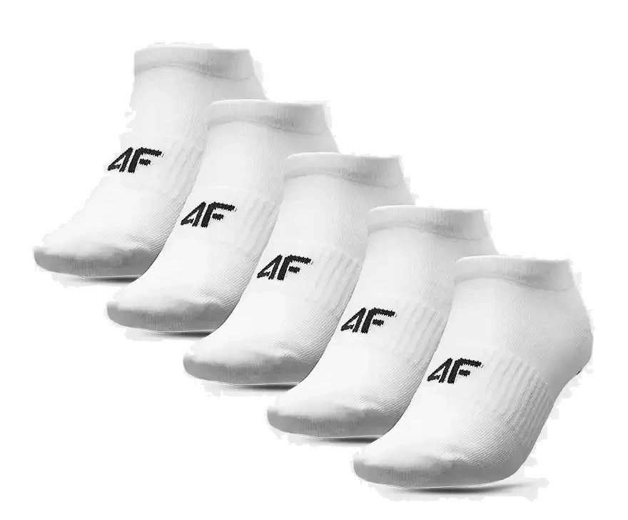Skarpety 4F Białe 43-46 Stopki M479 (10pak)