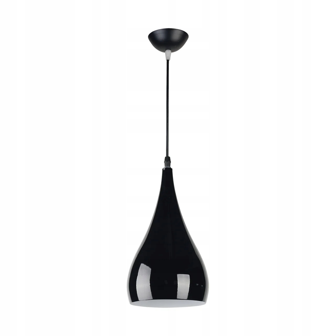 Struhm Justa Závěsná lampa černá moderní E27 42W nad stůl