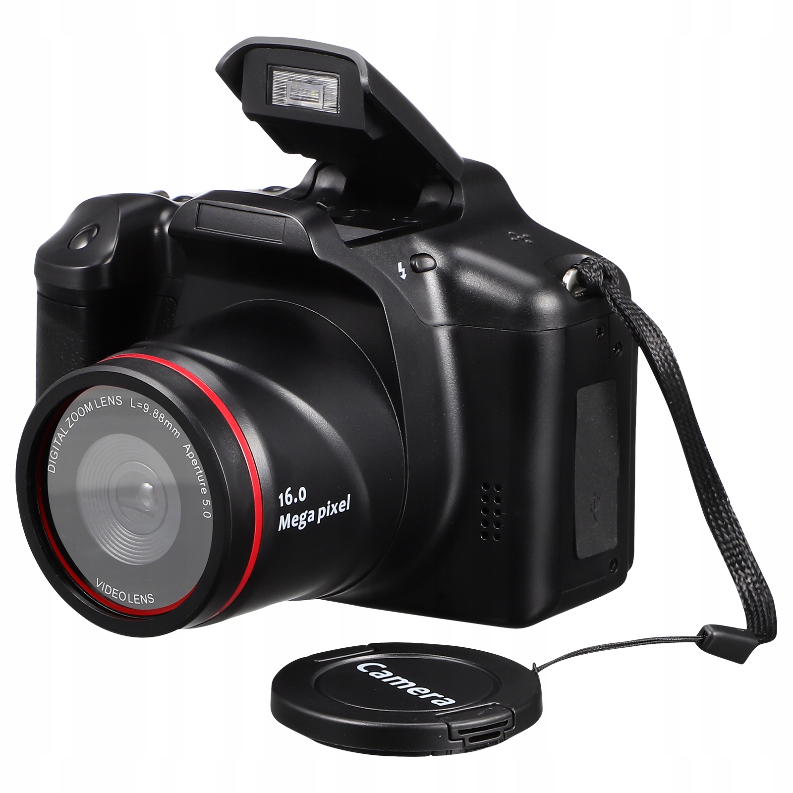 Aparat cyfrowy Profesjonalny standard 4K 16MP 16X