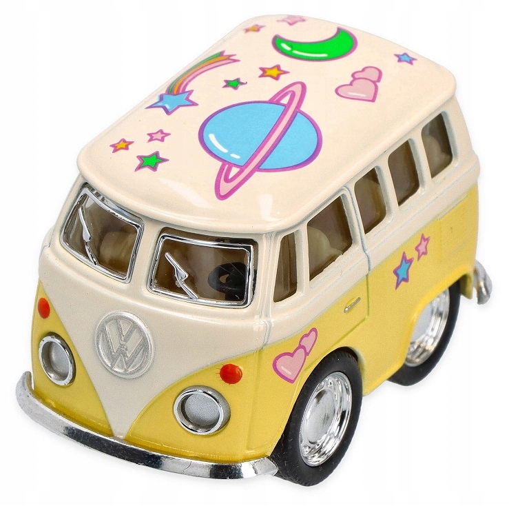 

Mini van Volkswagen Metalowy model Samochód Goki