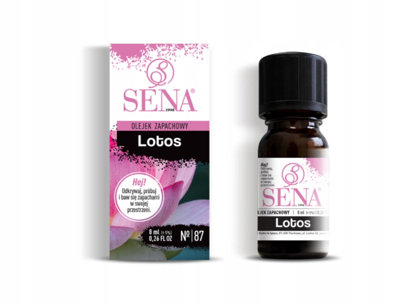 

Sena Olejek Zapachowy Zapach Lotos 8 ML NO/87