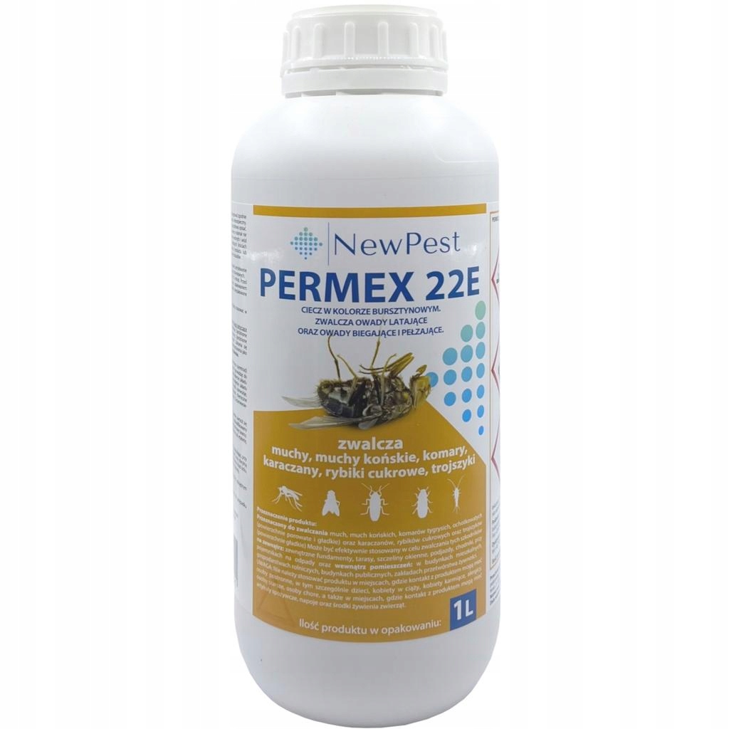 Permex 22E płyn środek oprysk na karaluchy rybiki 1L