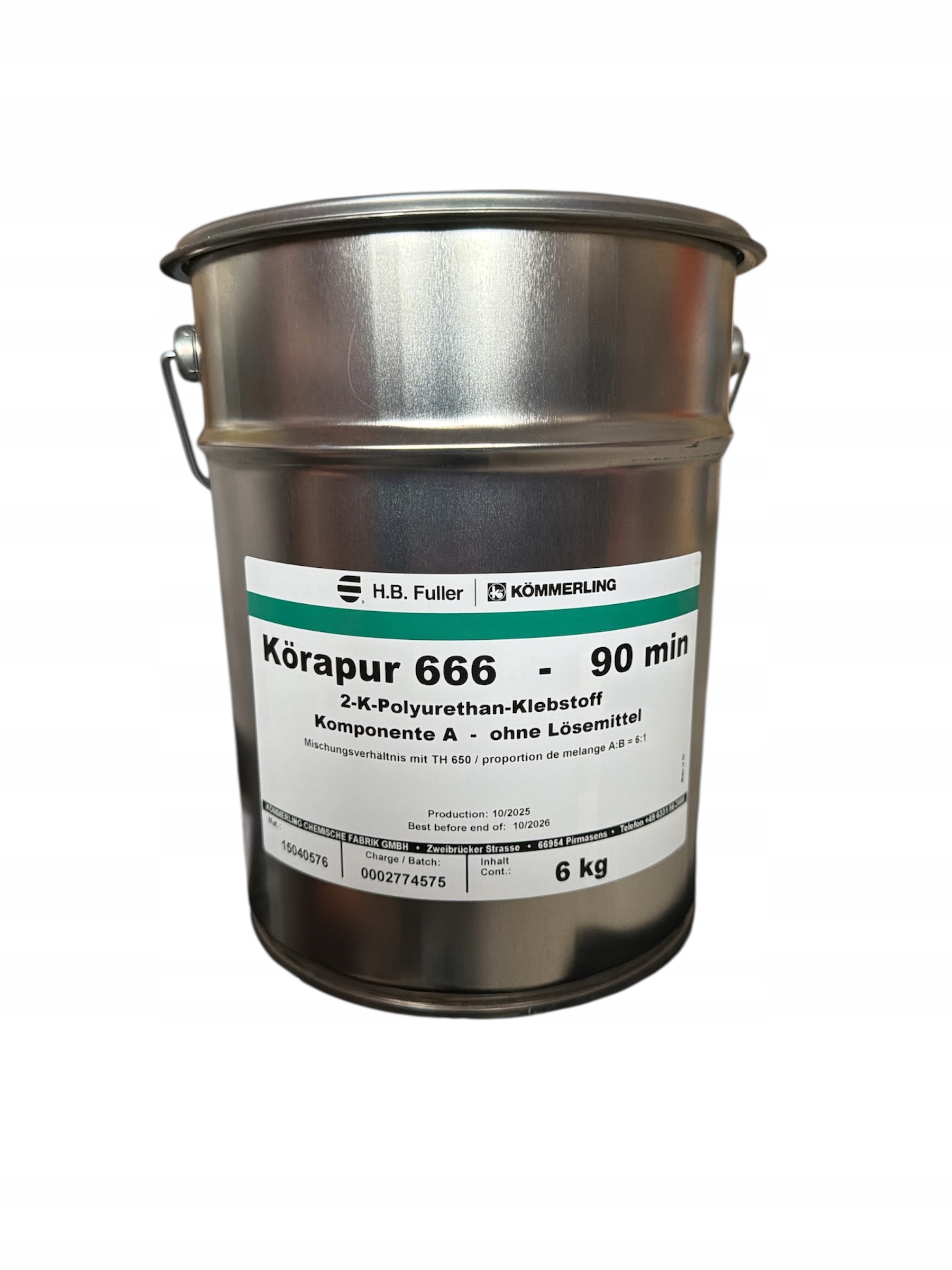 Korapur Kpu 666/90 Lq 6 kg dwuskładnikowy klej poliuretanowy, elastyczny