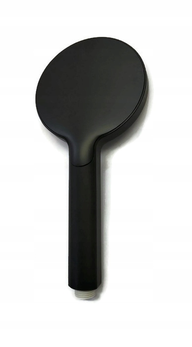 SŁUCHAWKA NATRYSKOWA PRYSZNICOWA CZARNA MAT 2F Marka Evg Trade