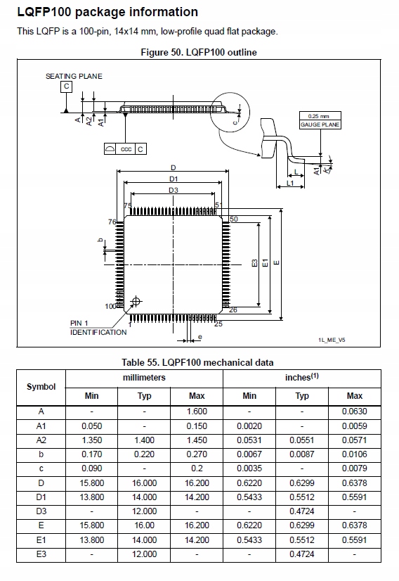 Płytka adapter uniwersalny QFP100 LQFP100 0.5 ZIF Rodzaj programator uniwersalny