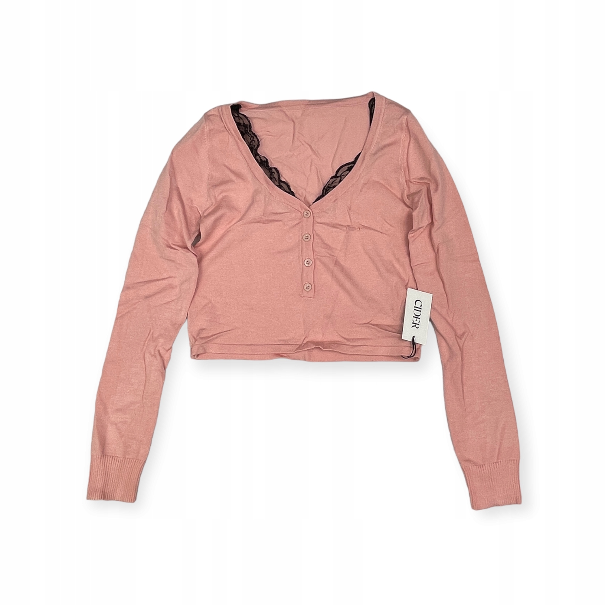 Dámský rozepínací svetr s knoflíky Cider M