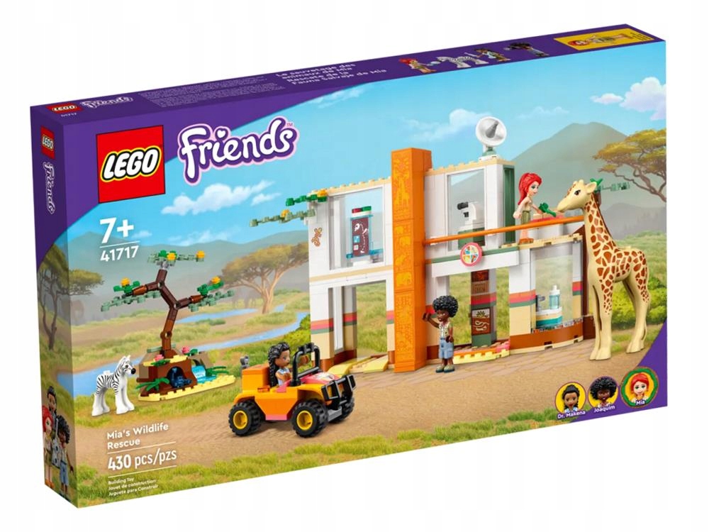 Lego Friends. Má Na Záchranu Divoké Přírody 41717