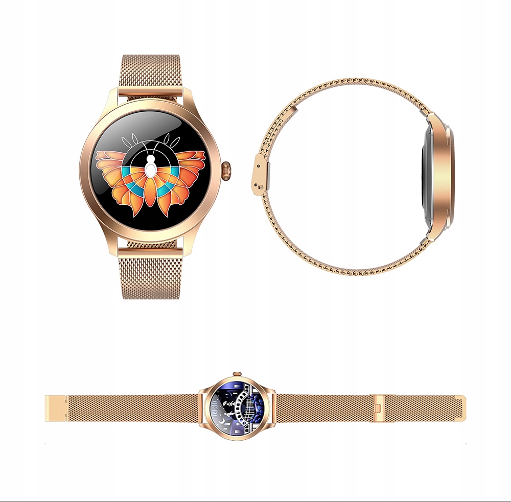 SMARTWATCH G. ROSSI PRO + różowy pasek Lokalizator GPS brak informacji