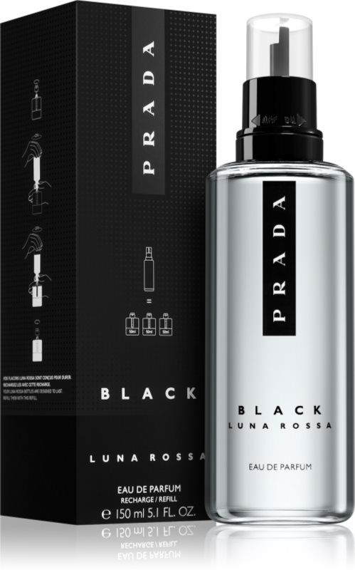 Prada Luna Rossa Black Parfémovaná Voda 150 ML Náplň