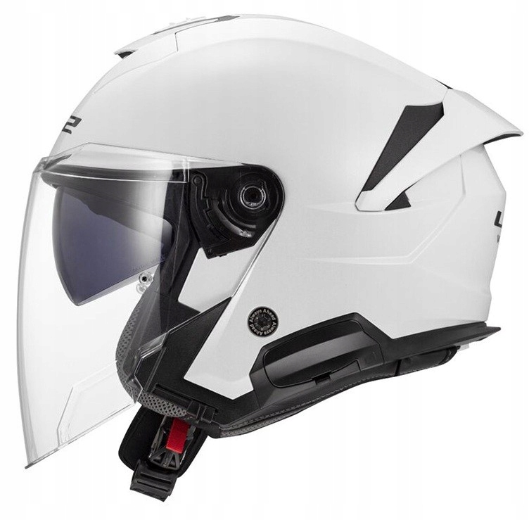 LS2 OF618 Verso II Solid White otvorená prilba s mixom biela XXL