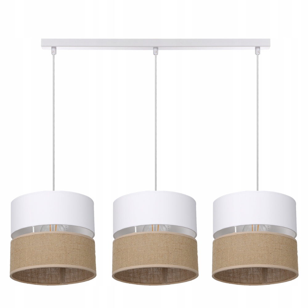 Závěsná Lampa, Stínidlo Boho, Skandinávská Juta