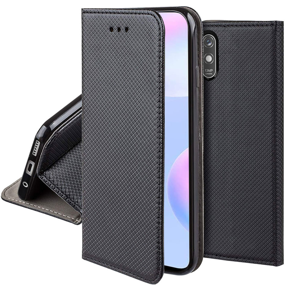 

Etui Smart Magnet Case do Xiaomi Redmi 9A Szkło