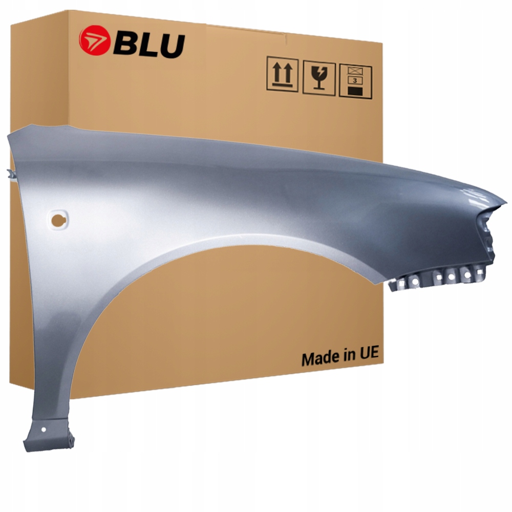 Blu Blatník Audi A3 8L LY7M pravý stříbrný 96-00 přední AluSilber
