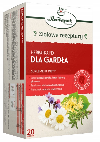 

Herbatka Dla Gardła fix Herbapol Kraków