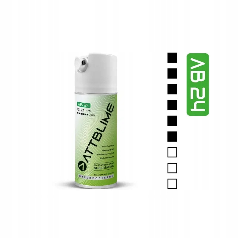 Attblime Zmiznúci 3D skenovací sprej AB24 400 ml