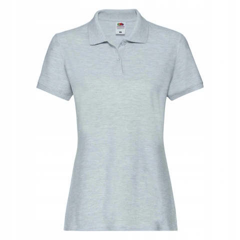 

Koszulka damska Premium Polo FruitLoom Grey S