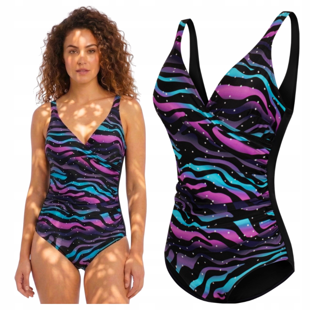 Jednodílný plavkový kostým pro ženy Plus Size 46 3XL Monokini