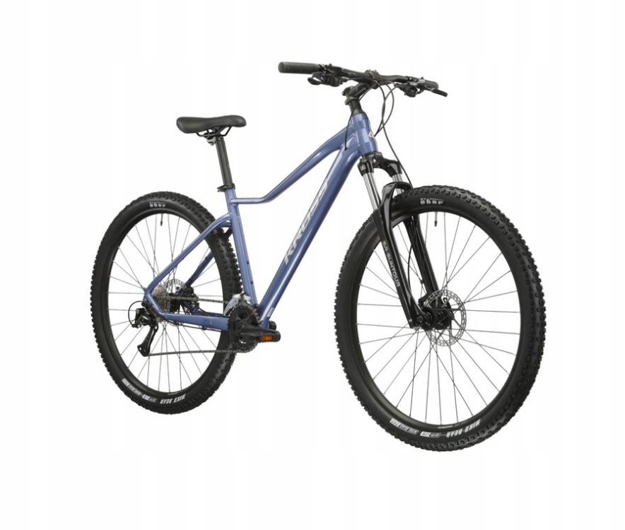 Rower Kross Lea 4.0 D 29 L 18 Niebieski Srebrny Górskie Mtb Women 2025
