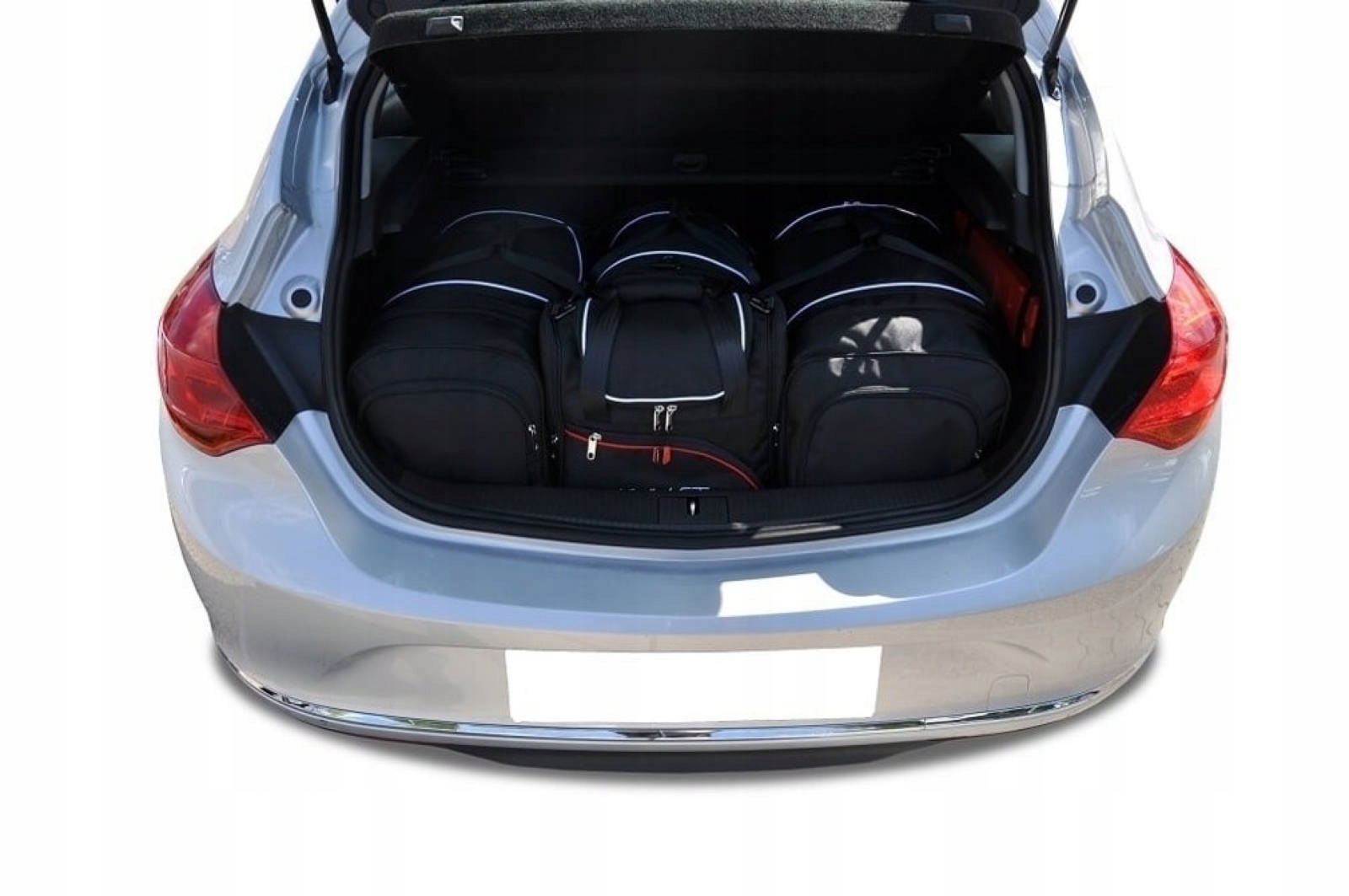 J&j Automotive Sada 4ks cestovných tašiek Aero pre Opel Astra Hatchback 20