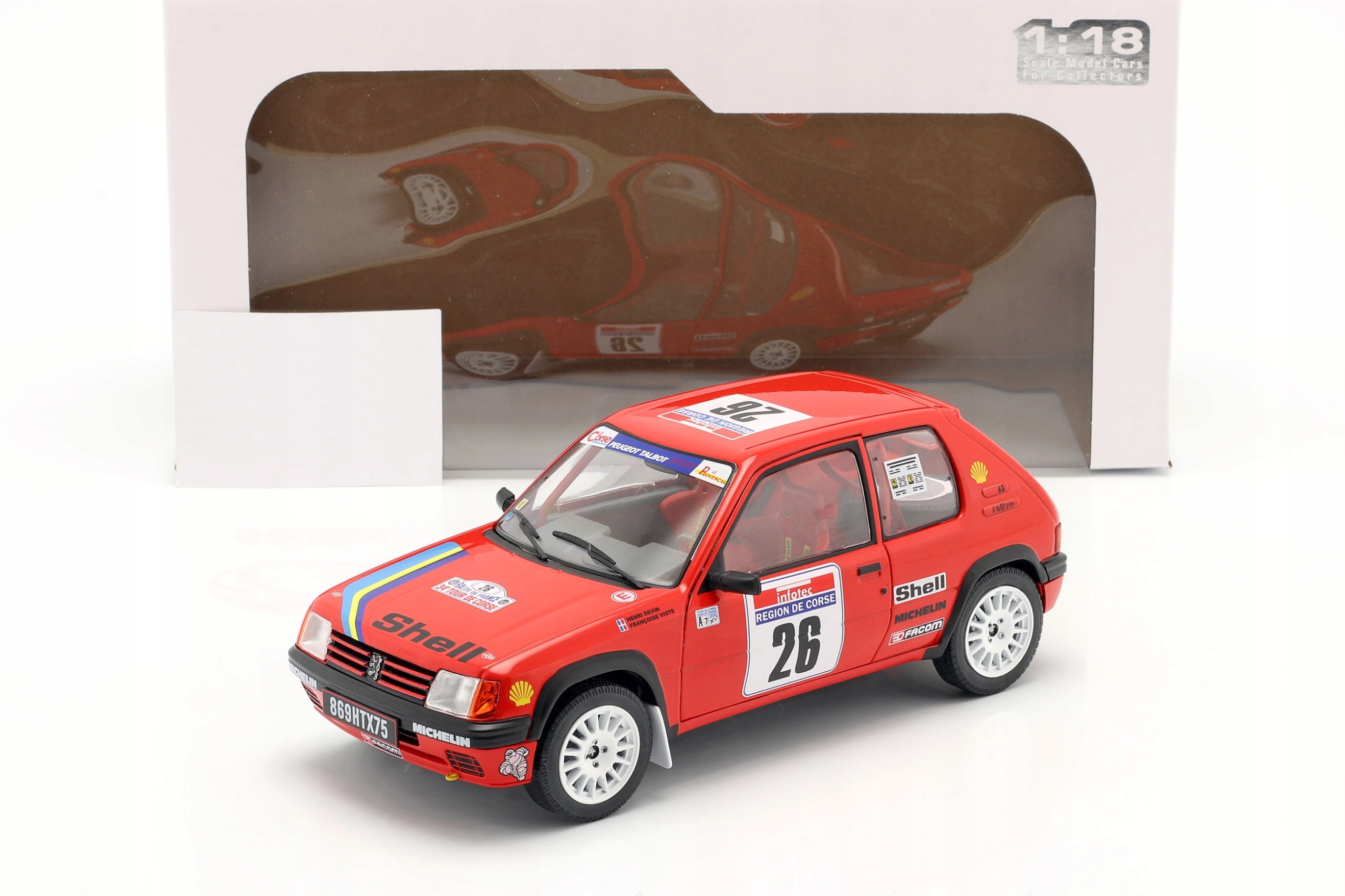 

Solido Peugeot 205 #26 Devin Tour de Corse'90 1:18