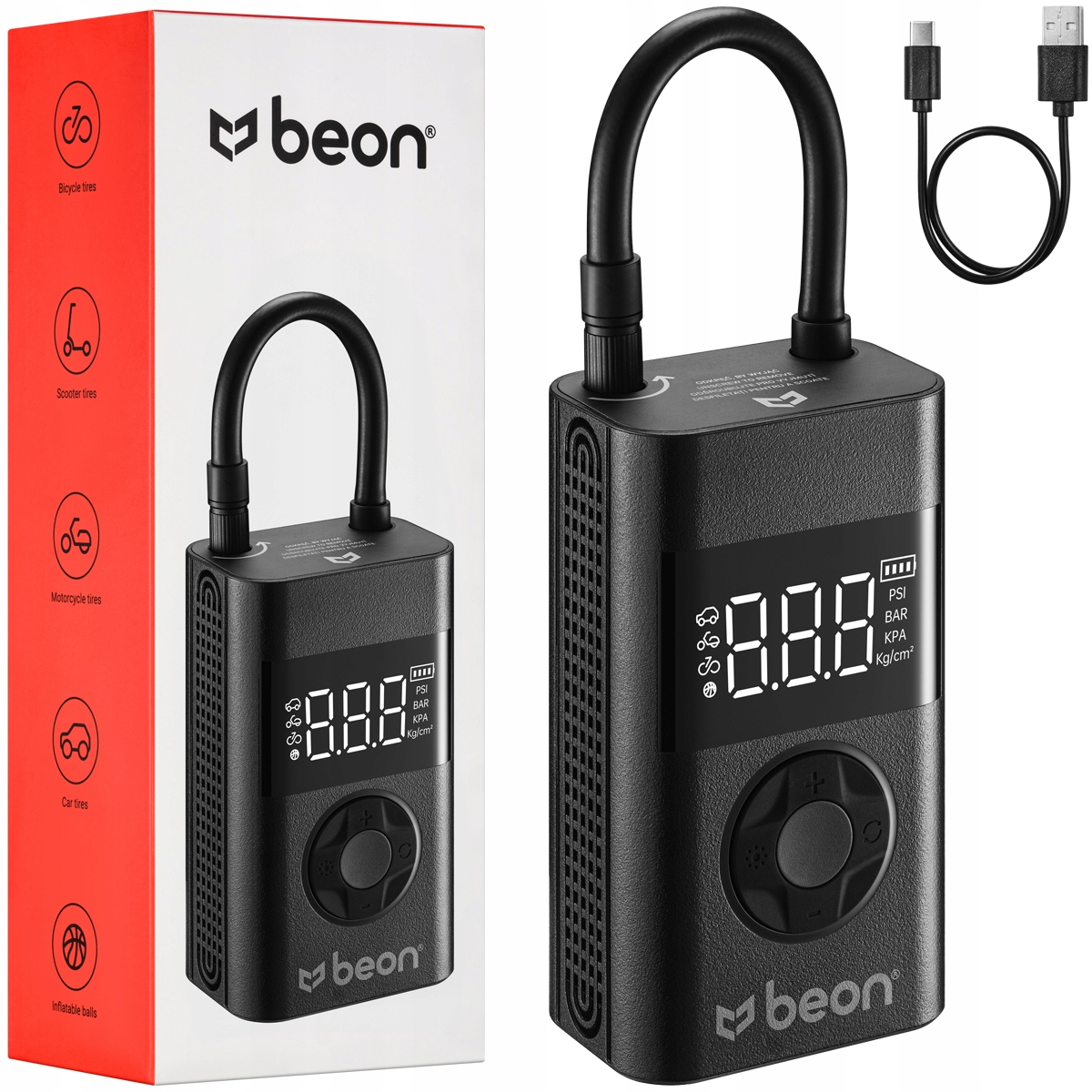 Elektrická Akumulátorová Pumpa Na Kolo Automobilová Pro Míč Kol Pneumatik