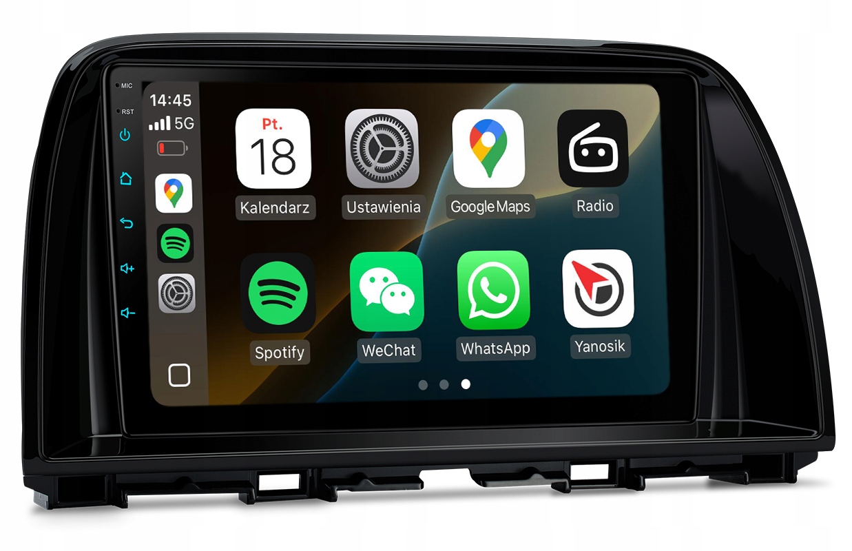 Mazda CX-5 Radio Nawigacja Android Auto Apple Carplay 8GB/128GB Dsp