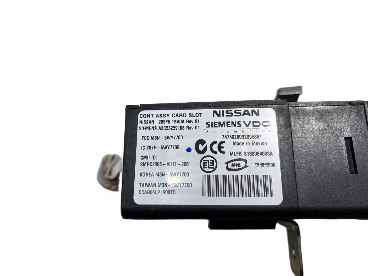ignition key INFINITI EX37 A2C53259108