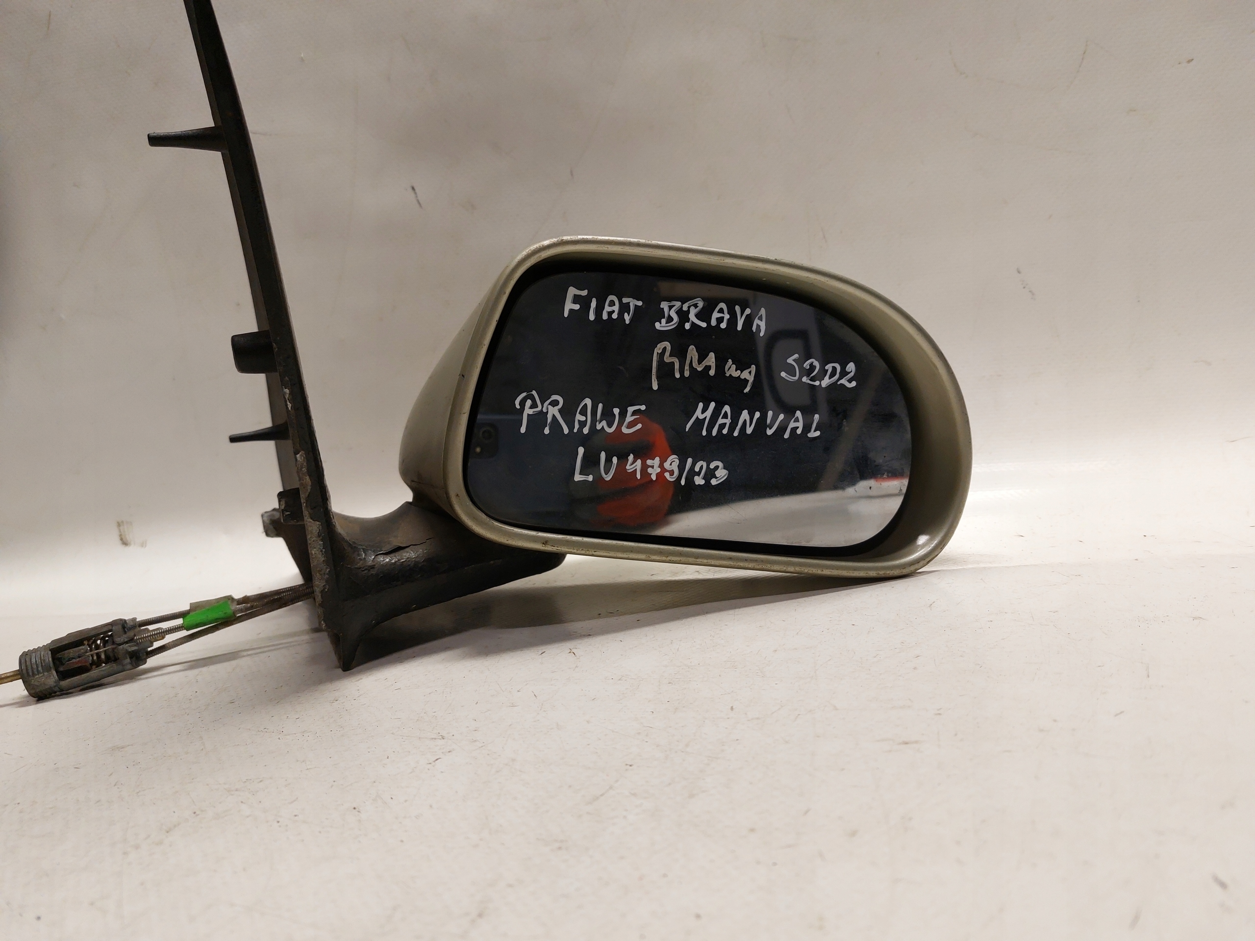 mirror right Fiat Brava and manually