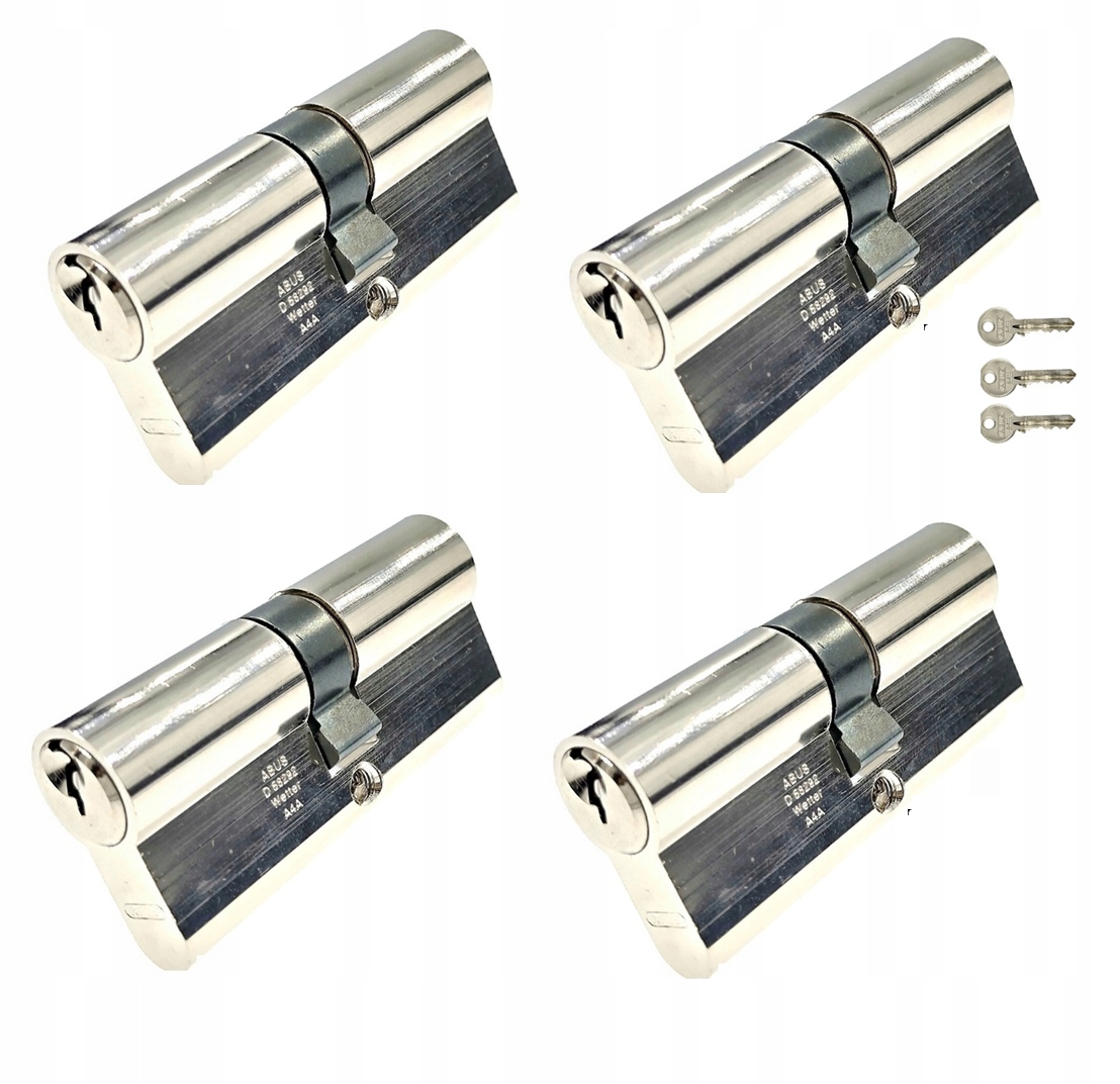 Abus vložka 35/45 -4 vložky v sadě se 3 klíči