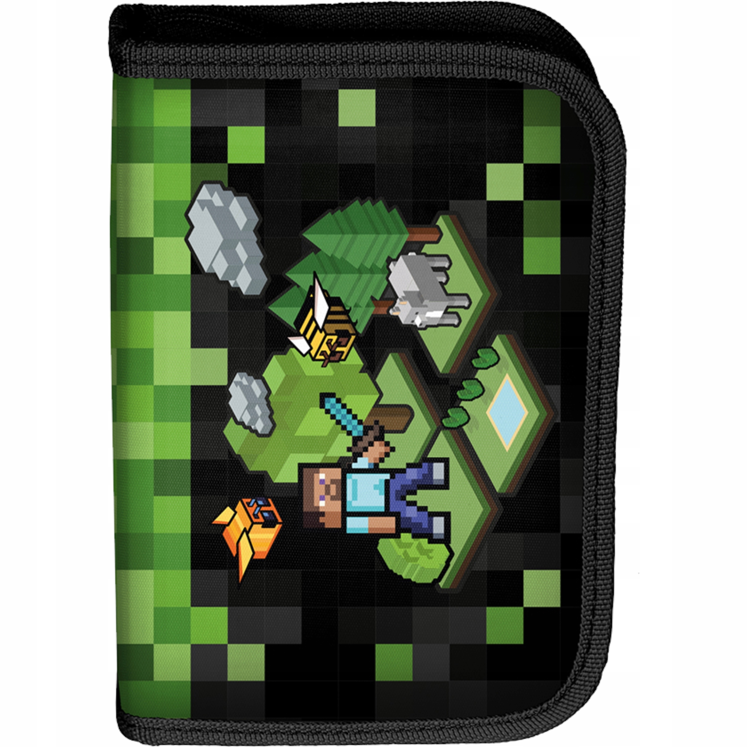 

Piórnik Minecraft Szkolny Piksele Dla Chłopaka Gra