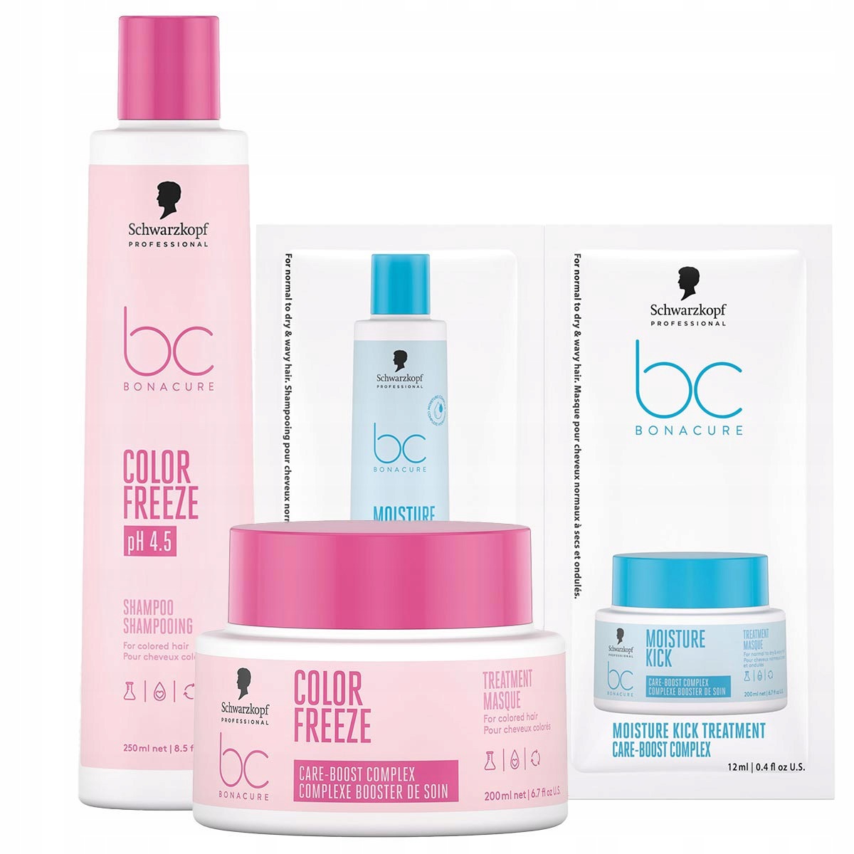 Bc Color Freeze szampon maska zestaw